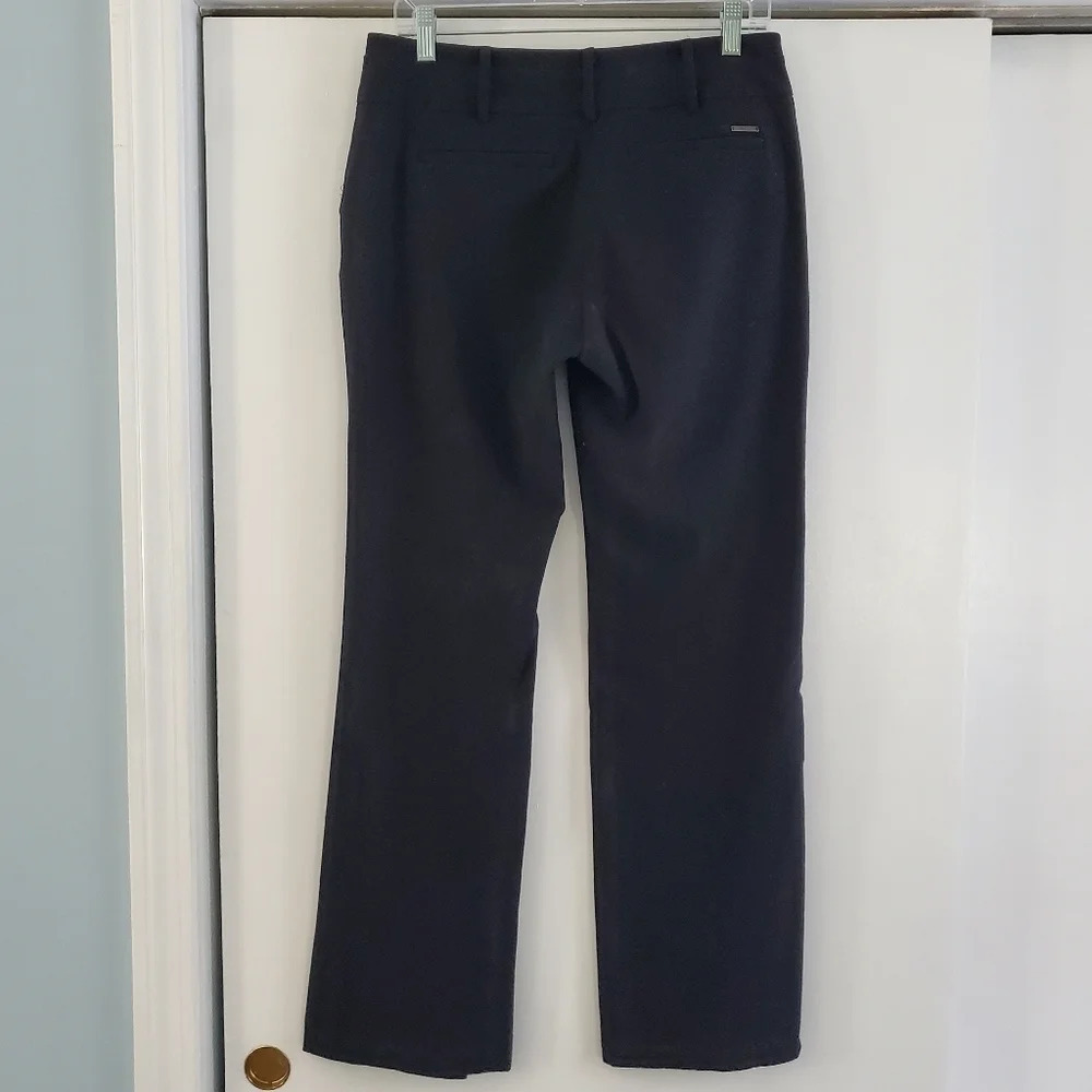 New York & Company 7th Avenue Black  Bootcut 6 Regular Dress Pants - Picture 2 of 7